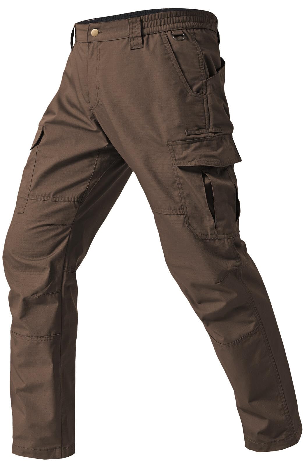 SPOSULEI Men's Cargo Work Pants Waterproof Ripstop
