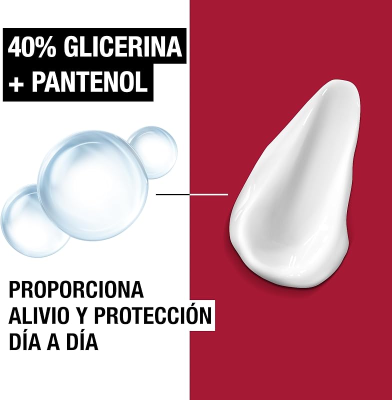 Norwegian Formula Cica Intense Repair Lip Balm (1 x 15 ml), bálsamo labial hidratante com 40% de glicerina e pantenol, para lábios secos e danificados