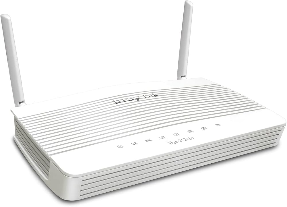 DrayTek Vigor 2620Ln Router ADSL VDSL WiFi 4 3G 4G LTE Dual SIM Small Business