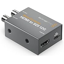 Blackmagic Design Mini conversor de fibra óptica 12G : Amazon.com