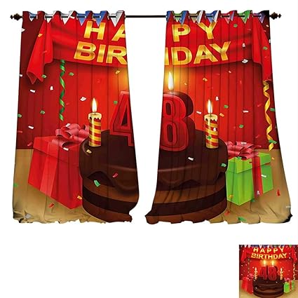 Amazon Com Fengruiyanjing Home Window Curtain Drape Ations