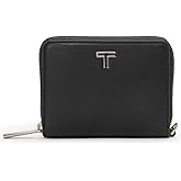 Tumi Unisex Tri Fold Zip Around Black/Gunmetal One Size