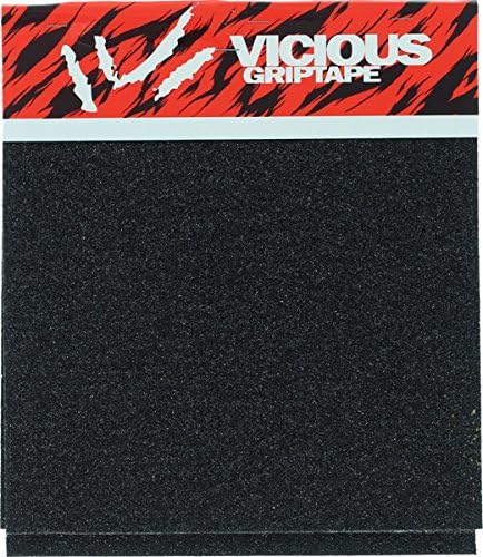 Vicious Squares Black Grip Tape - 4 Squares (10" x 11") - 11" x 40"