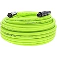 Flexzilla Air Hose, 1/4 In. x 100'., 1/4 In. MNPT Fittings, Heavy Duty, Lightweight, Hybrid, Zillagreen - HFZ14100YW2