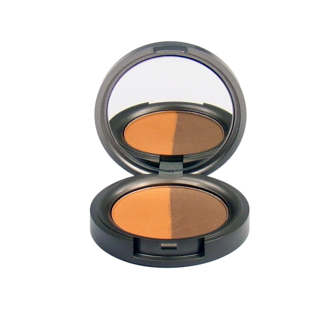 Beauty Without Cruelty Mineral Duo Eyeshadow Pressed Rich Tamarind — image 1