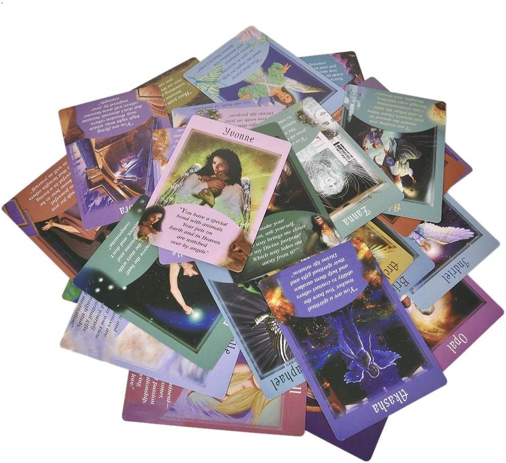 humflour 44Pcs Tarot Cards Game Card Family Gathering Party Tarot Cards