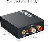 MICROWARE 192KHz DAC Converter Toslink to Analog Stereo RCA 3.5mm PS3 PS4 Xbox view 5