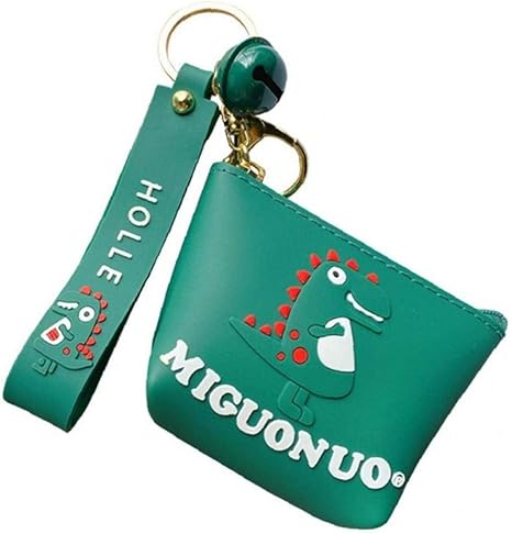 Amazon Co Jp 小銭入れ 恐竜 かわいい コンパクト 小物収納バッグ コインケース 人気 レディース プレゼント 女の子用 グリーン ホーム キッチン