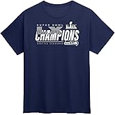 Fanatics Men's College Navy Seattle Seahawks Super Bowl LX Champions Iconic Victory T-Shirt