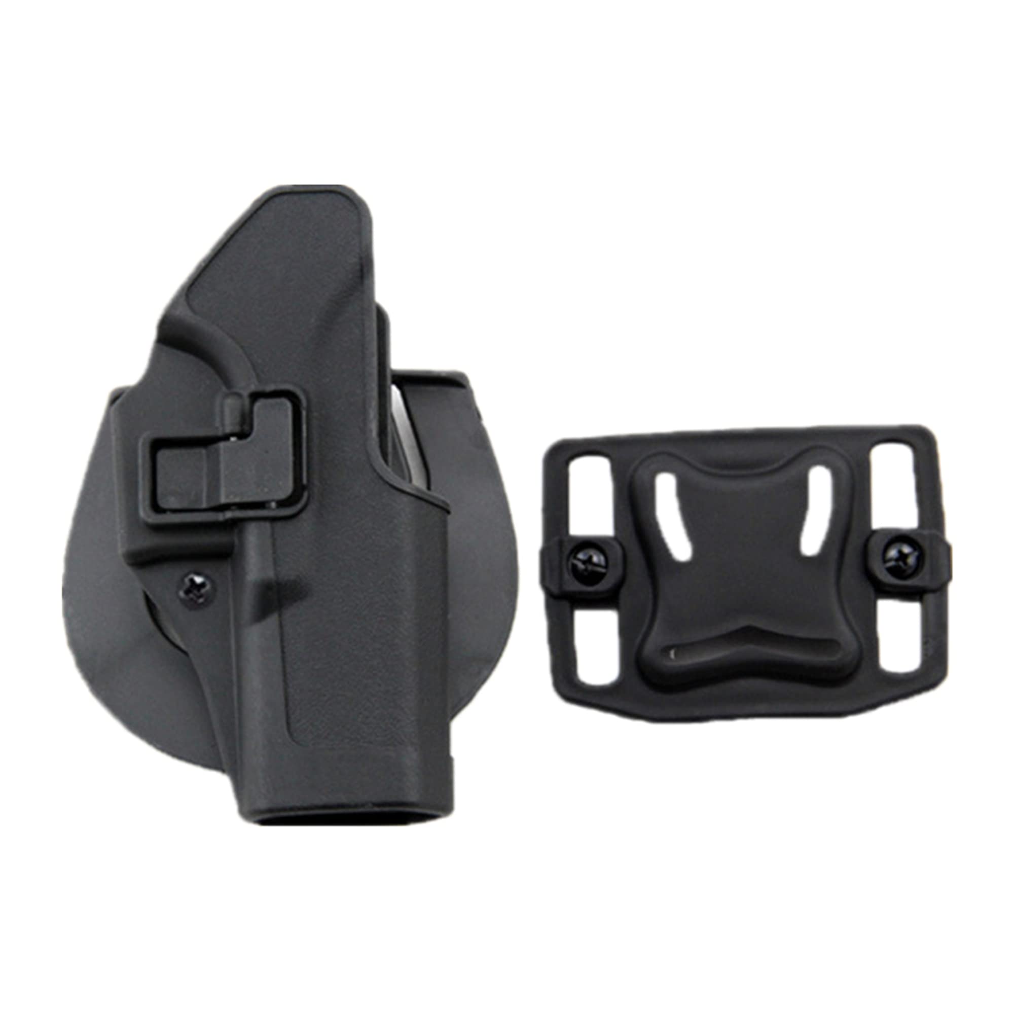 Tactical Airsoft Pistol Concealment Draw Right Handed Paddle Waist Belt Holster Pouch for Glock 17 19 22 23 31 32