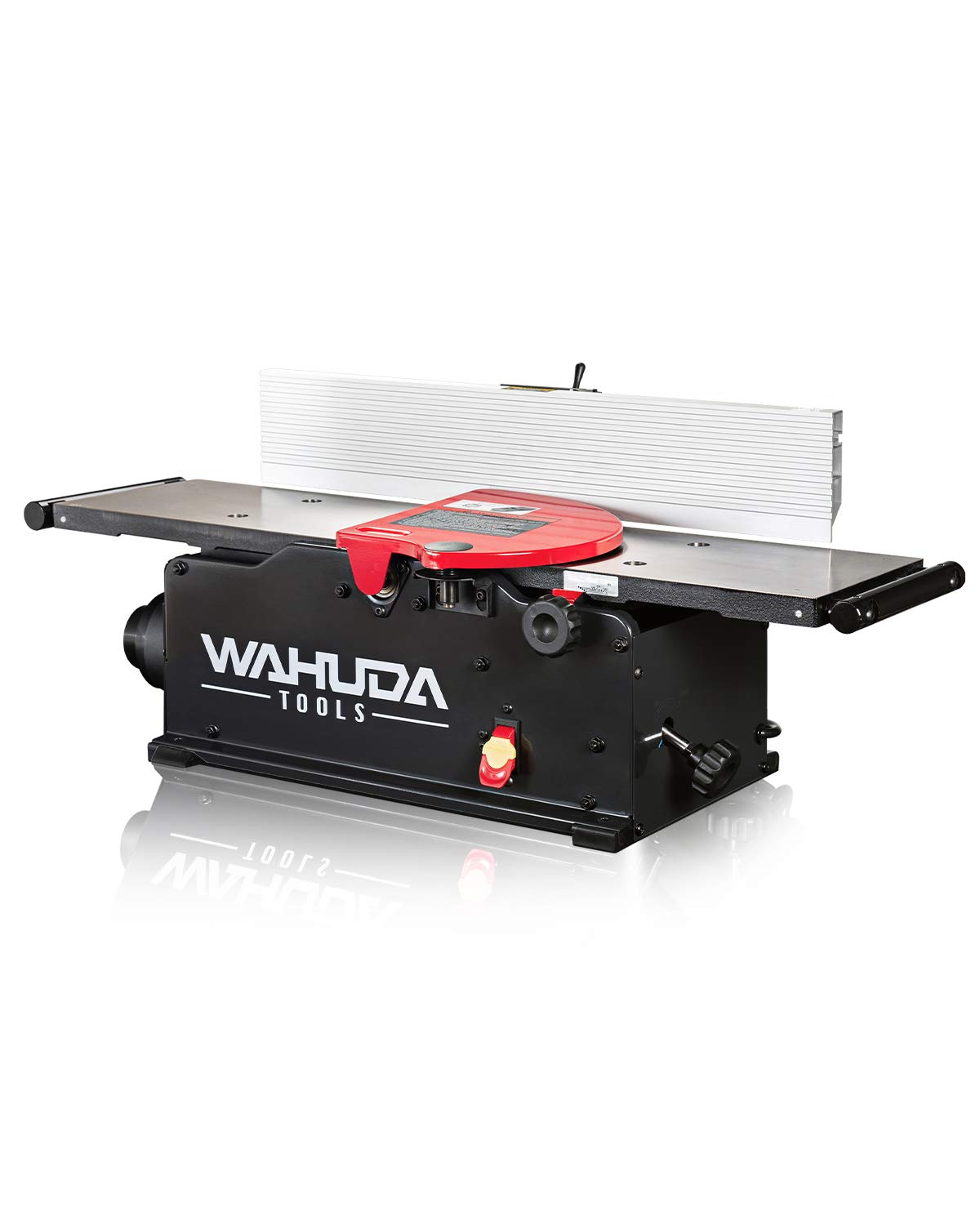 Wahuda Tools Jointer 8inch Benchtop Wood Jointer, Spiral Cutterhead