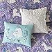 Urban Habitat Kids Reversible Cotton Quilt Set - Vibrant Fun, Playful Print, All Season Children Bedding Coverlet Bedspread, Decorative Pillow, Bedroom Décor, Full/Queen, Unicorn Purple 5 Piece