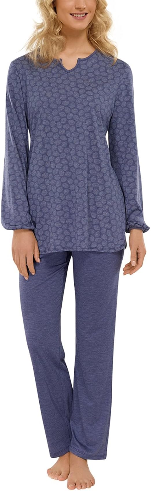 Schiesser Mädchen Schlafanzug 2-teilig – Aus 100% Baumwolle, Rosa-weiß Geringelt – Mit 3/4 Ärmeln & Hose