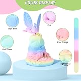 ERYONE Matte PLA Filament 1.75mm Rainbow 1kg 2.2lb Spool view 3