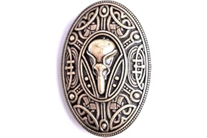 LANGHONG Norse Viking Brooch For Men Turtle Brooch Talisman Jewelry, Gift For Men