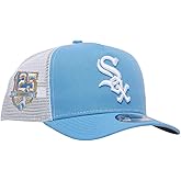 New Era Chicago White Sox 9FIFTY A-Frame Cooperstown Gold 125th Anniversary Trucker Cap, Adjustable Hat