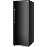 Commercial Cool 11.1 Cu. Ft. Convertible Freezer Refrigerator, CCUC1110GB | Upright Fridge with Glass Shelves, Reversible Door, ENERGY STAR rated, Auto Defrost, Interior Lighting