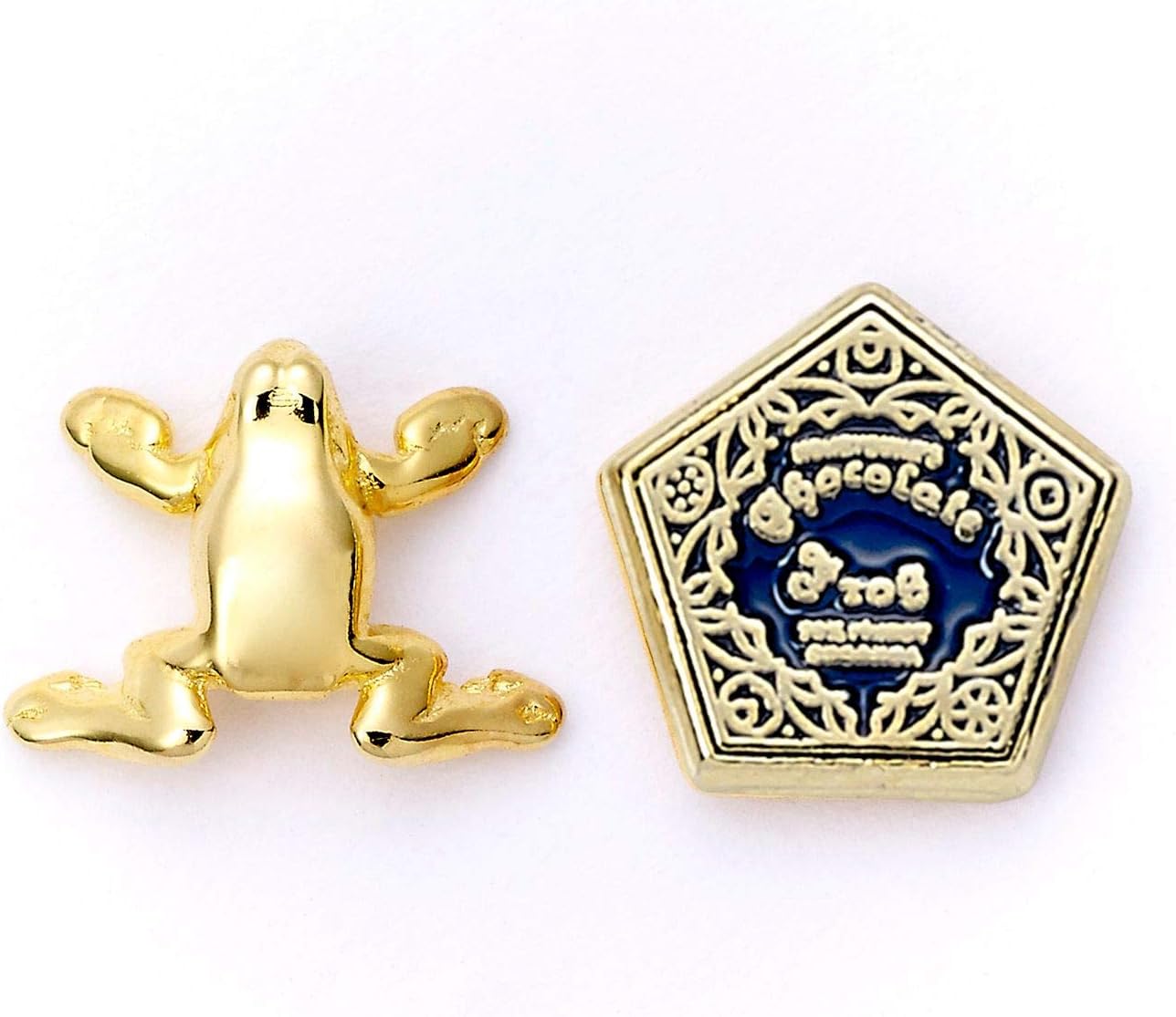 Official Harry Potter Chocolate Frog & Box Gold Plated Stud Earrings by The Carat Shop - Image 3