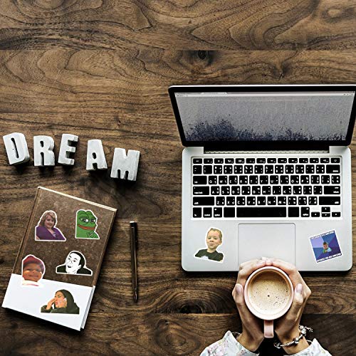 150PCS Trendy Meme Stickers,Funny Stickers Pack for Hydro Flask, Water Bottle, Laptop, Waterproof Vinyl Stickers for Adults,Teens, Boys, Girls