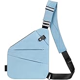 WANDER PLUS® Anti Theft Crossbody Bag, Shoulder Bag Anti-theft Design for Travel, Sport, Work