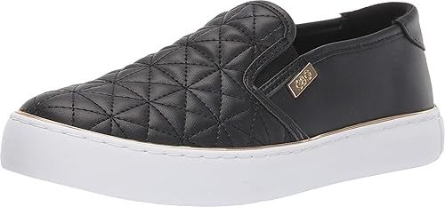 guess black slip ons