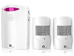 Driveway Alarm Wireless Outside, 1byone Motion