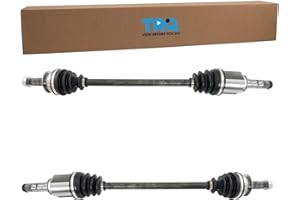 TRQ Front Driver and Passenger Side CV Axle Shaft Assembly Set Compatible with 2009-2013 Subaru Forester 2011-2014 Subaru Impreza