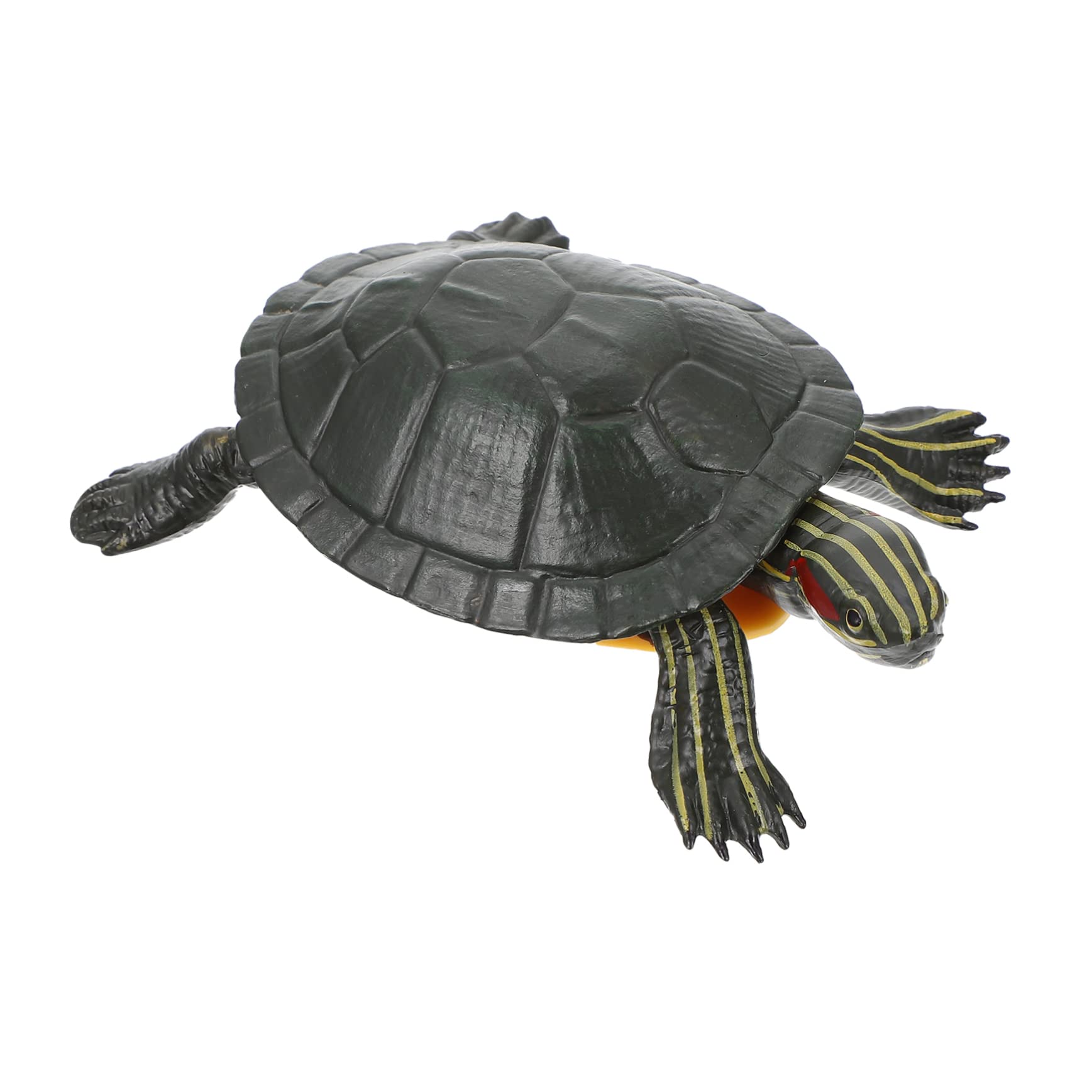 Milisten Realistic Simulation Turtle Model Toy 5.51 Inch Solid Animal Figurine for Educational Science Learning and Home Desktop Decoration