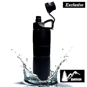 Eston Stainless Steel hot and Cold Leakage Proof Sipper for Gym, School, Office and Travel | 600 ml | Keeps hot & Cold for 12 to 18 Hours