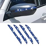 4 PCS Bling Rhinestone Car Door Handle Scratch