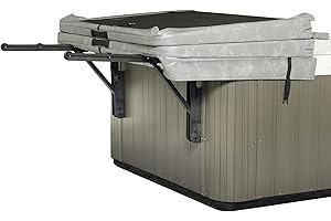 SPA DEPOT The Slider Spa Cover No-Lift Remover & Storage System - Dual Roller Retractable Arms
