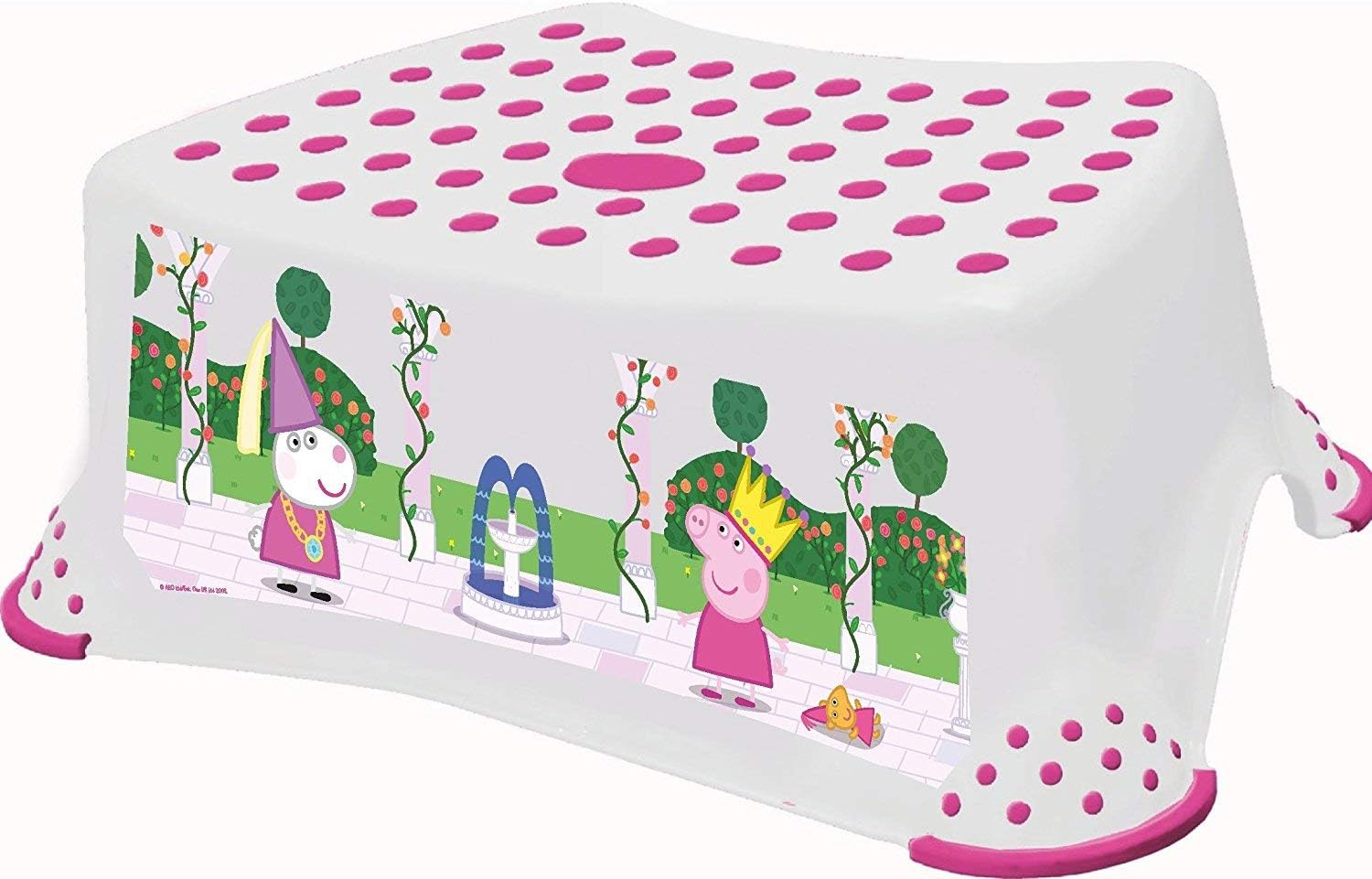Solution EU 49511 Peppa Pig Step Stool Seat with Non Slip Feet White - Image 3