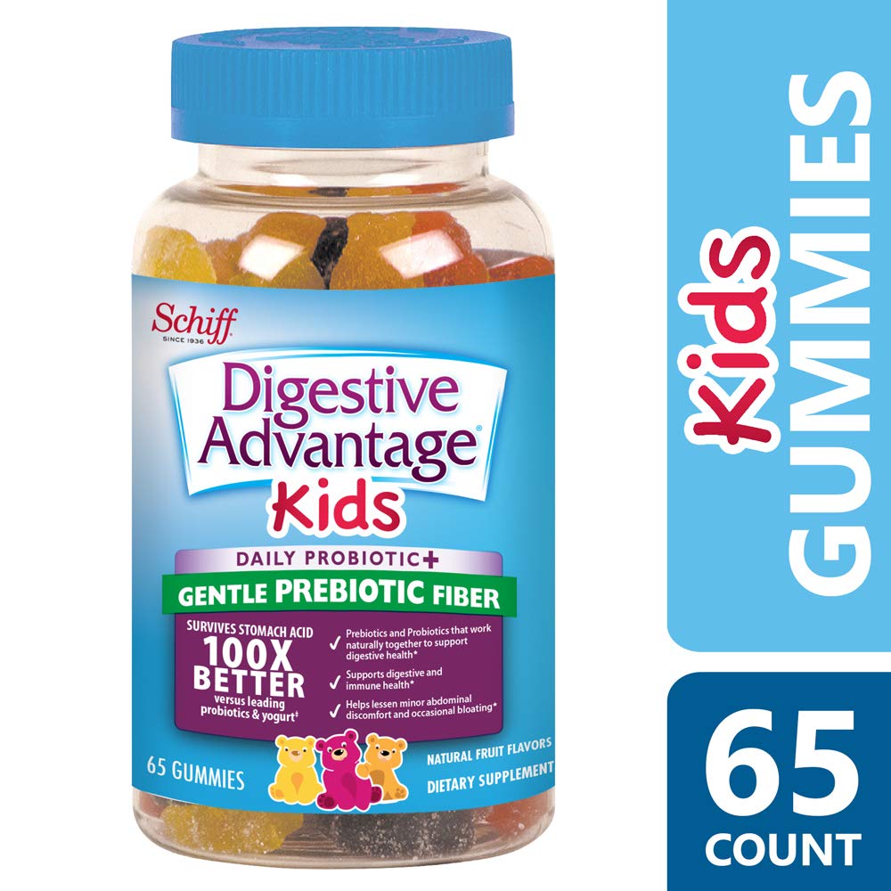 Digestive Advantage Kids Daily Probiotic Gummies Survives Better than