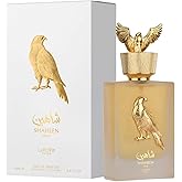Lattafa Perfumes Shaheen Gold for Unisex Eau de Parfum Spray, 3.4 Ounce
