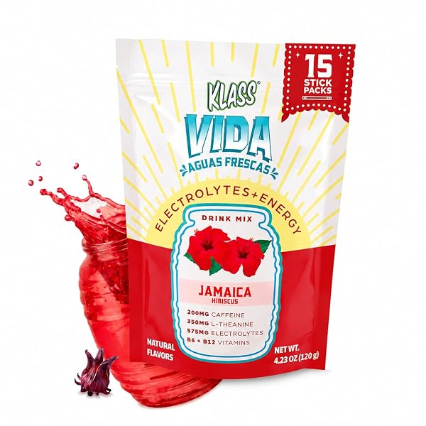 KLASS VIDA ENERGY + HYDRATION HIBISCUS AGUA FRESCA...