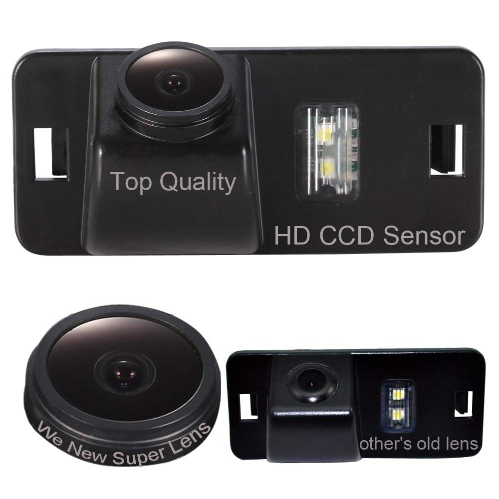 Dynavsal 1280x720 Pixel 1000TV Lines Backup Camera,HD Night Vision License Plate Light Reversing Camera Rear View Camera for BMW X1 X3 X5 X6 530I 320I 520LI E39 E46 E53 E90 E80 E60 E70 E82 E88 E90