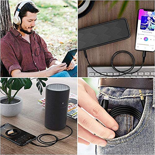 [Apple MFi Certified] AUX Cord for iPhone, Lightning to 3.5mm AUX