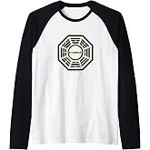 Lost Dark Dharma Logo Raglan Baseball Tee