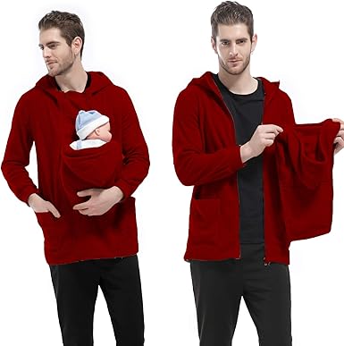 mens kangaroo baby hoodie