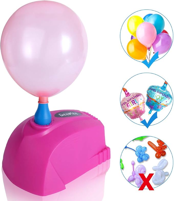 OBEST Pompe Électrique à Ballons - Gonfleur Rapide Pour Ballons Animaux, Modélisation Et Fêtes