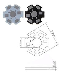 CHANZON 25pcs 1W 3W 5W LED Heat Sink