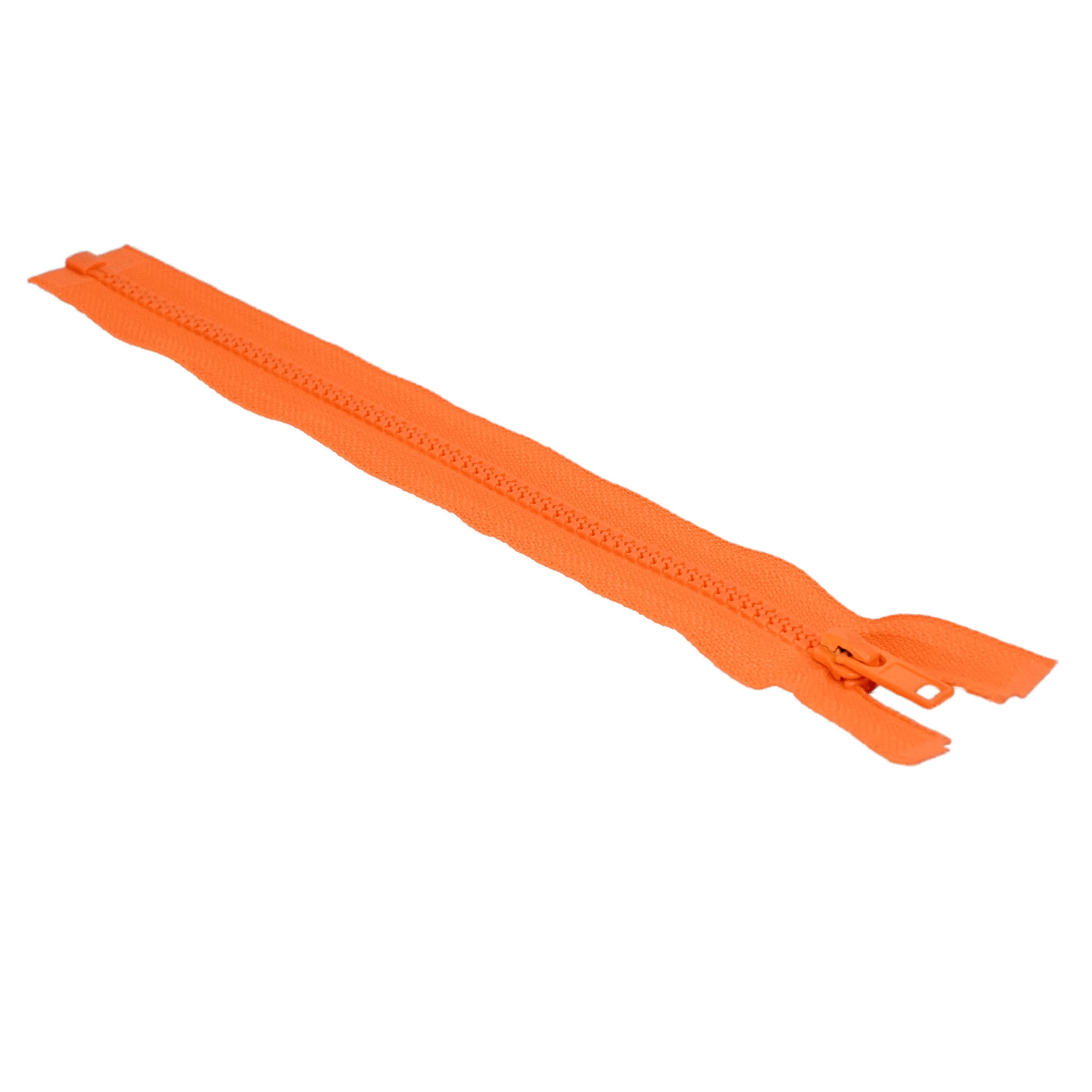 Trimz Zipper, Fluorescent Orange, 1 Piece