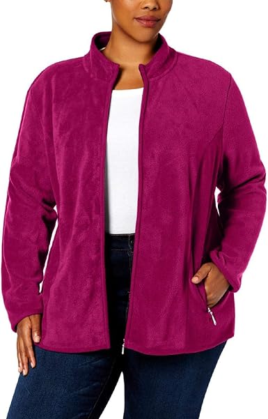 karen scott zip up jacket
