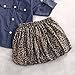 GRNSHTS Baby Girls 3Pcs Skirt Set Blue Jean Shirt + Leopard Skirt + Headband (80/6-12 Months, Cowboy Shirt + Leopard Skirt)