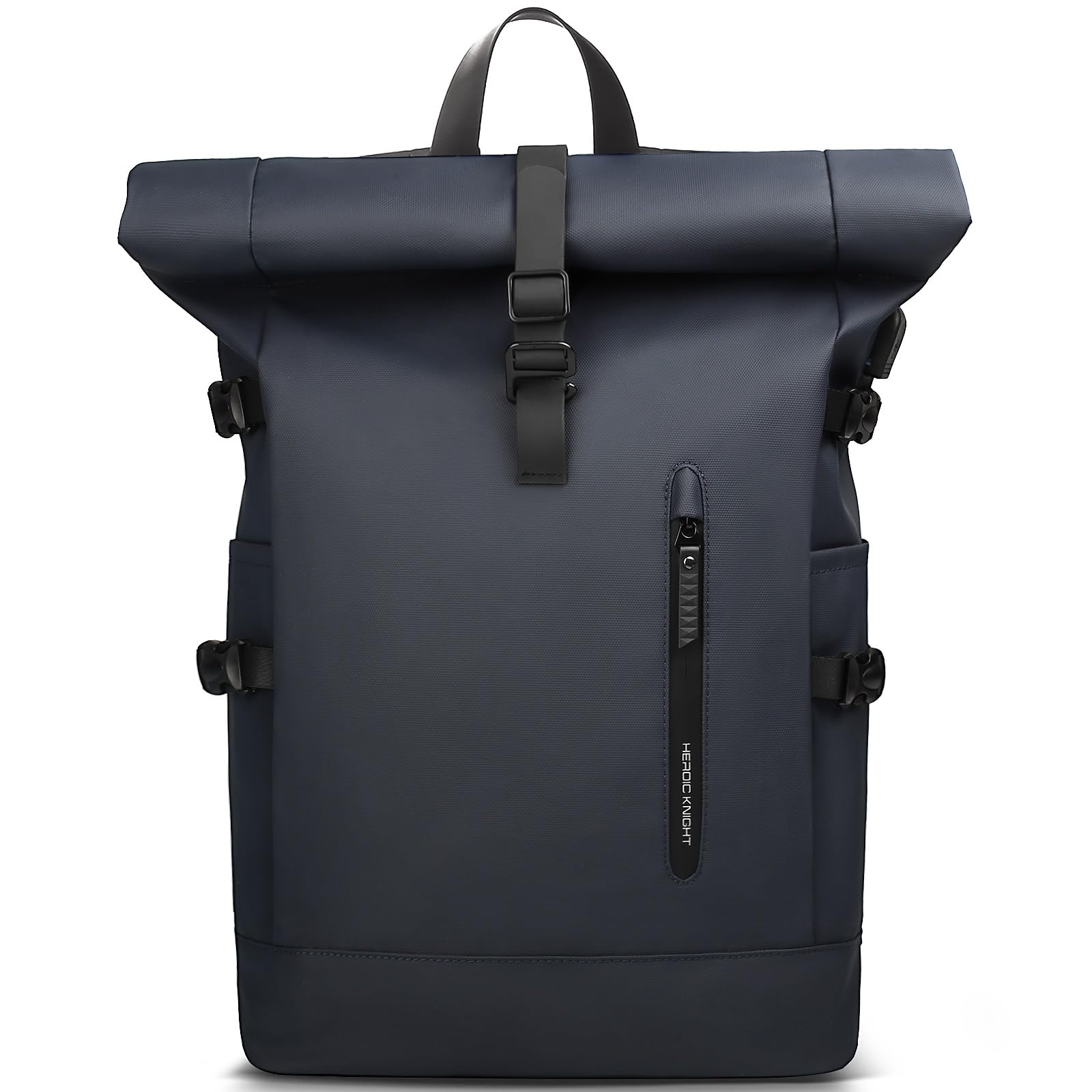 Roll Top Laptop Backpack for Men Women, Expandable