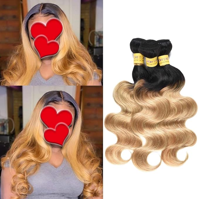Amazon Com My Like 8a Brazilian Body Wave Human Hair 3 Bundles
