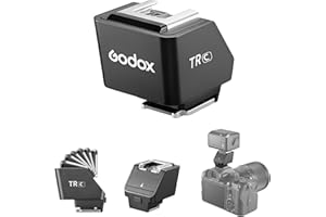 Godox TR-C TTL Hot Shoe Riser for Canon Cameras,0-90° Angle Adjustment,30mm Height Increase, Reduce Lens Shadow Compatible wi