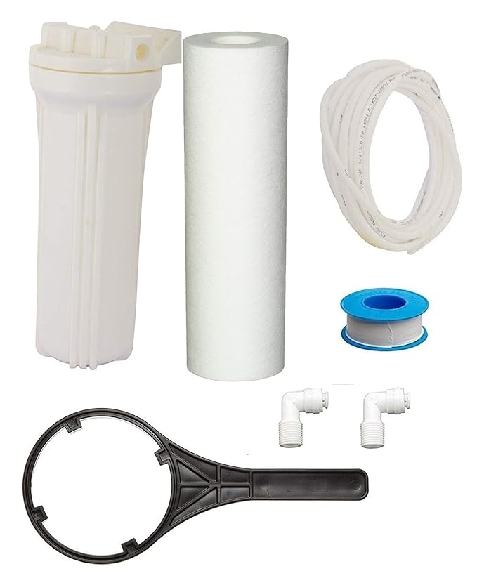 GIZMOPRO Pre Filter Housing Kit with Spun Filter Spanner Teflon Pipe 2