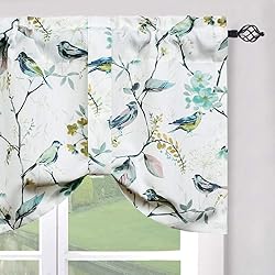 Leeva Valances Tie Up Small Curtains and Valance