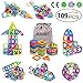 Magnetic Blocks,Ailuki 109 Pcs 3D Magnetic Building Blocks Set Magnet Tiles Educational Construction Kit for Children Creative Imagination Development Magnet Toys